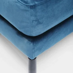 Clearance Kruk Lullaby Petrol-Blauw Poefs & Krukken|Kasten