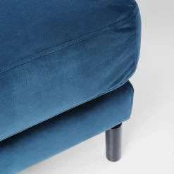Clearance Kruk Lullaby Petrol-Blauw Poefs & Krukken|Kasten