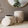 Clearance Kruk Plush (Set Van 2) Poefs & Krukken|Kasten