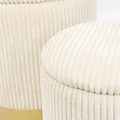 Clearance Kruk Plush (Set Van 2) Poefs & Krukken|Kasten