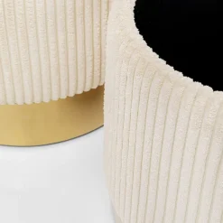 Clearance Kruk Plush (Set Van 2) Poefs & Krukken|Kasten