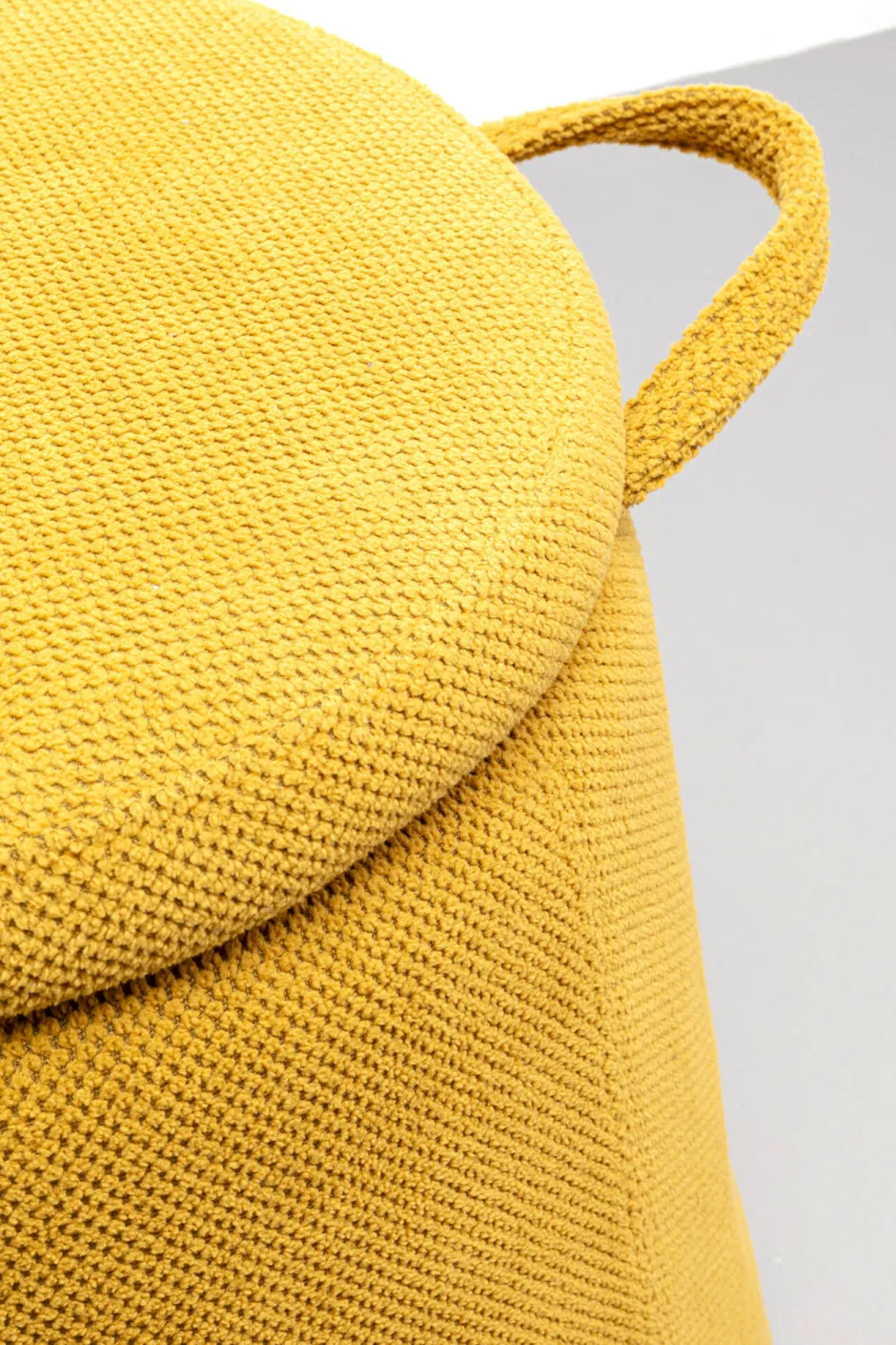 Discount Kruk Thimble Storage Geel Ø51cm Poefs & Krukken|Kasten