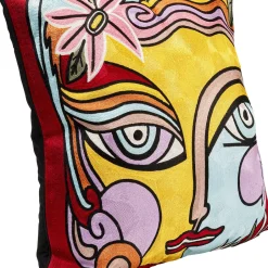 Cheap Kussen Art Line Face 50x50cm Vloerkleden & Textiel|Kasten