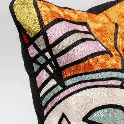 Clearance Kussen Art Line Oranje 50x50cm Vloerkleden & Textiel|Kasten