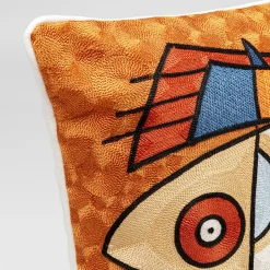 Fashion Kussen Art Line Shapes 50x50cm Vloerkleden & Textiel|Kasten