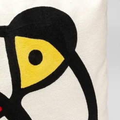 Hot Kussen Art Line Wit 50x50cm Vloerkleden & Textiel|Kasten