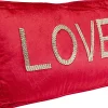 Discount Kussen Beads Love Red 36x60cm Vloerkleden & Textiel|Kasten