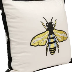 Best Sale Kussen Bee Wit 45x45cm Vloerkleden & Textiel|Kasten