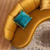 Best Sale Kussen Cannes Petrol-Blauw 45x45cm Vloerkleden & Textiel|Kasten