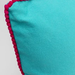 New Kussen Fiorista Blue 60x40cm Vloerkleden & Textiel|Kasten