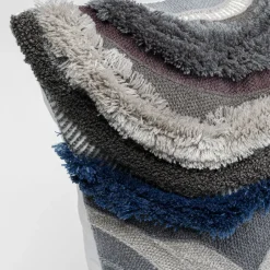 Fashion Kussen Lava Grijs 45x45cm Vloerkleden & Textiel|Kasten