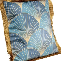Flash Sale Kussen Leaves Fringe 45x45cm Vloerkleden & Textiel|Kasten