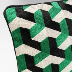 Best Sale Kussen Scale Green 60x40cm Vloerkleden & Textiel|Kasten