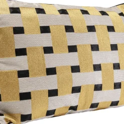Cheap Kussen Treccia Yellow 60x40cm Vloerkleden & Textiel|Kasten