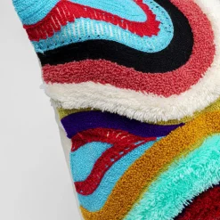 Fashion Kussen Waves Multi 45x45cm Vloerkleden & Textiel|Kasten