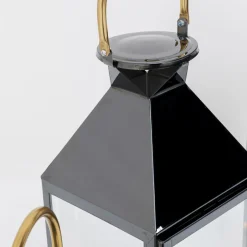 Clearance Lantaarn Giardinio Zwart Goud (4-delig) Woondecoratie|Kasten