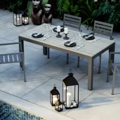 Clearance Lantaarn Giardinio Zwart Goud (4-delig) Woondecoratie|Kasten