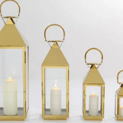 Cheap Lantaarn Giardino Goud (4-delig) Woondecoratie|Tuinmeubelen