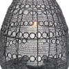Best Sale Lantaarn Hayat Cone Black 37cm Woondecoratie|Kasten
