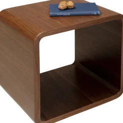 Cheap Lounge Cube MDF Walnut Kasten|Tuinmeubelen