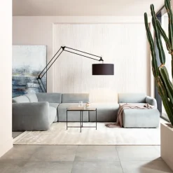 Best Modulaire Bank Lucca Corner Elements Grey 86cm Kasten|Tuinmeubelen