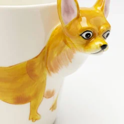 Clearance Mok Funny Animal Dog 12cm Tuinmeubelen