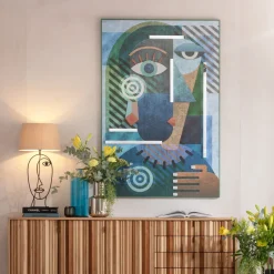 Best Sale Object Picture Geometric Woman 100x150cm Wanddecoratie|Tuinmeubelen