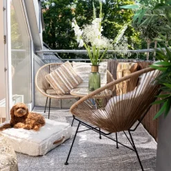 Clearance Outdoor Vloerkleed Medaillon 160x230cm Kasten|Tuinmeubelen
