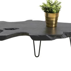 Sale Salontafel Aspen Zwart 100x40cm Kasten|Tafels