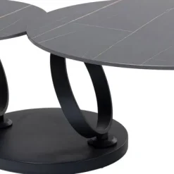 Best Salontafel Beverly Zwart Kasten|Tafels