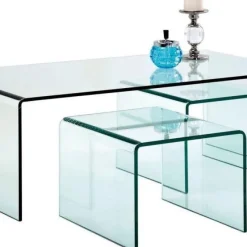 Best Sale Salontafel Clear Club (3-delig) Kasten|Tuinmeubelen