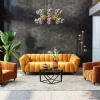 Discount Salontafel Cristallo Zwart 80x80cm Kasten|Tafels