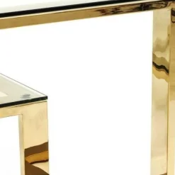 Discount Salontafel Gold Rush 120x120cm Kasten|Tafels
