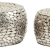 Best Sale Salontafel Pebbles Deluxe Zilver (2-delig) Kasten|Tafels