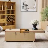 Discount Salontafel Venezia Cream 120x75cm Kasten|Tafels