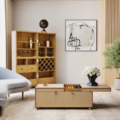 Discount Salontafel Venezia Cream 120x75cm Kasten|Tafels