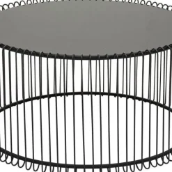 Clearance Salontafel Wire Zwart (2-delig) Kasten|Tafels