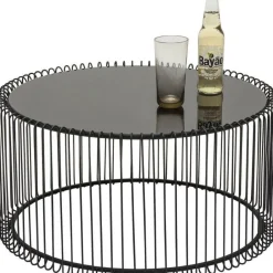 Clearance Salontafel Wire Zwart (2-delig) Kasten|Tafels