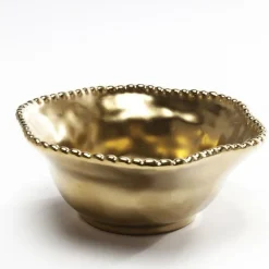 New Schaal Bell Goud Ø16cm Servies & Tafelaccessoires|Kasten