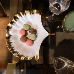 Outlet Schaal Ginkgo Elegance Rim Servies & Tafelaccessoires|Woondecoratie