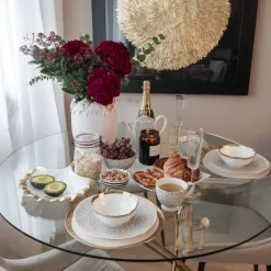 Outlet Schaal Ginkgo Elegance Rim Servies & Tafelaccessoires|Woondecoratie