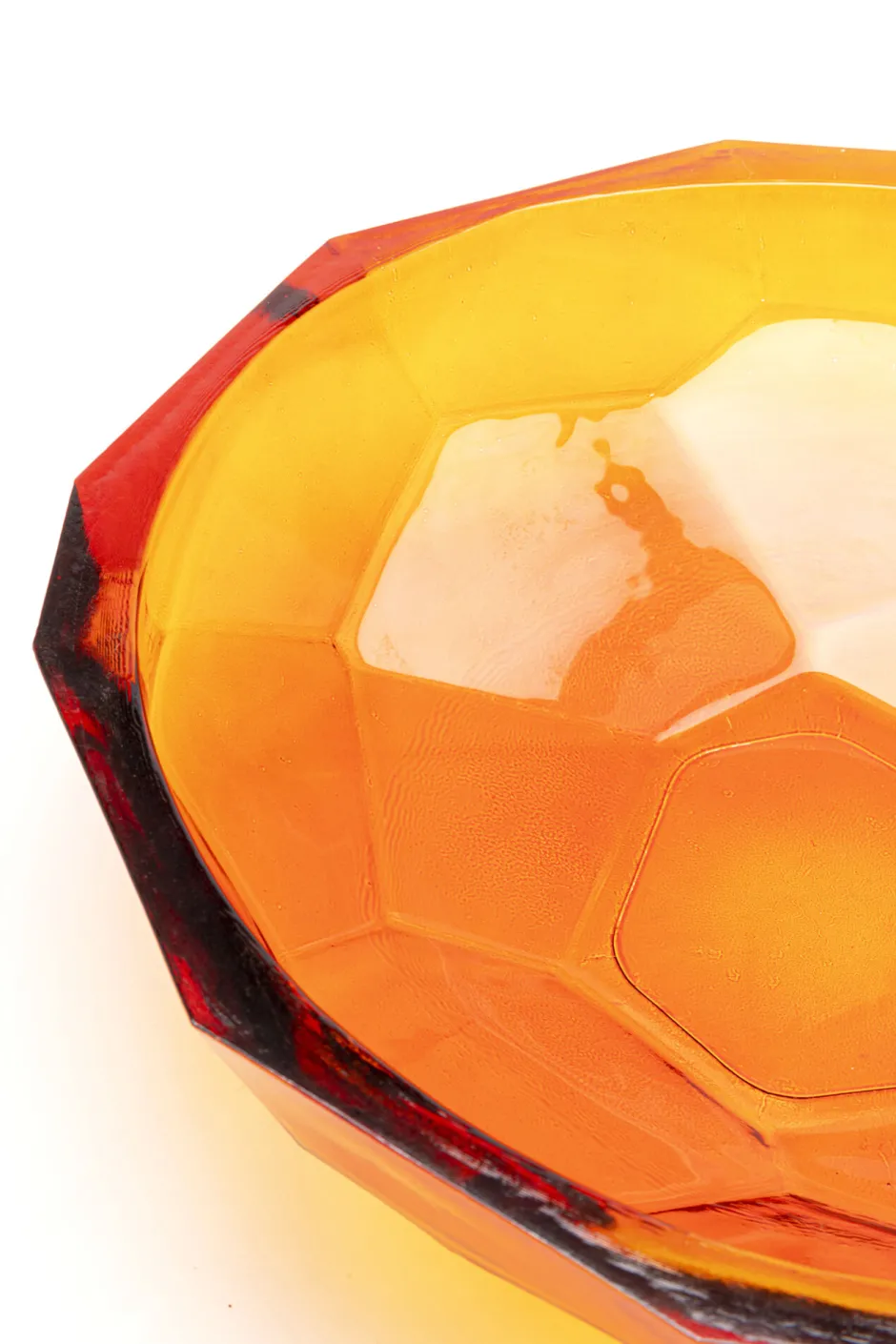 Best Sale Schaal Origami Orange 34cm Servies & Tafelaccessoires|Woondecoratie