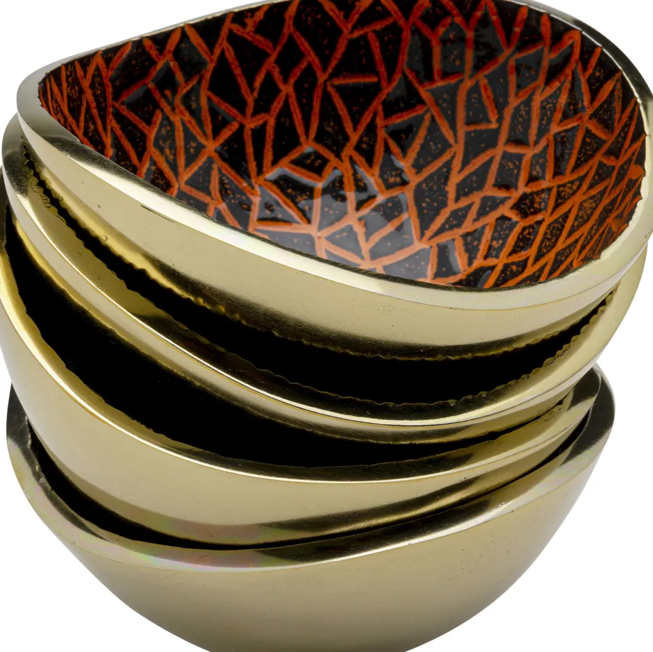 Shop Schaal Samba Colore Crackle (4/Set) Servies & Tafelaccessoires|Kasten