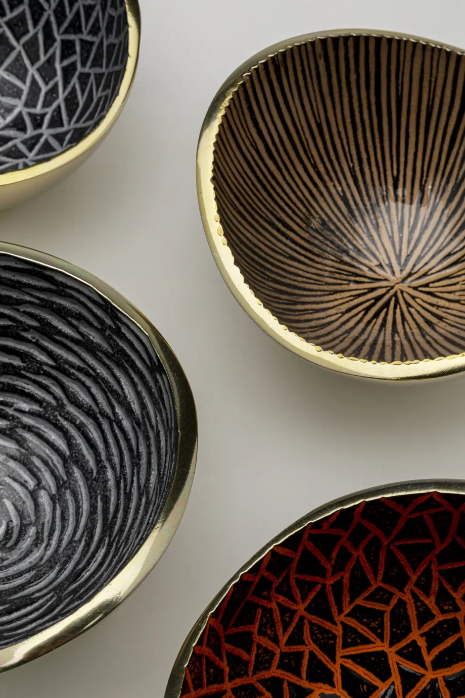 Shop Schaal Samba Colore Crackle (4/Set) Servies & Tafelaccessoires|Kasten