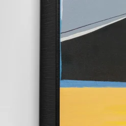 Cheap Schilderij Abstract Shapes Orange 73x143cm Wanddecoratie|Tuinmeubelen
