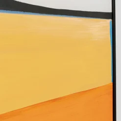 Cheap Schilderij Abstract Shapes Orange 73x143cm Wanddecoratie|Tuinmeubelen
