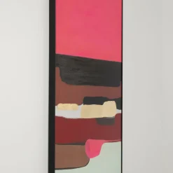 Sale Schilderij Abstract Shapes Pink 73x143cm Wanddecoratie|Tuinmeubelen
