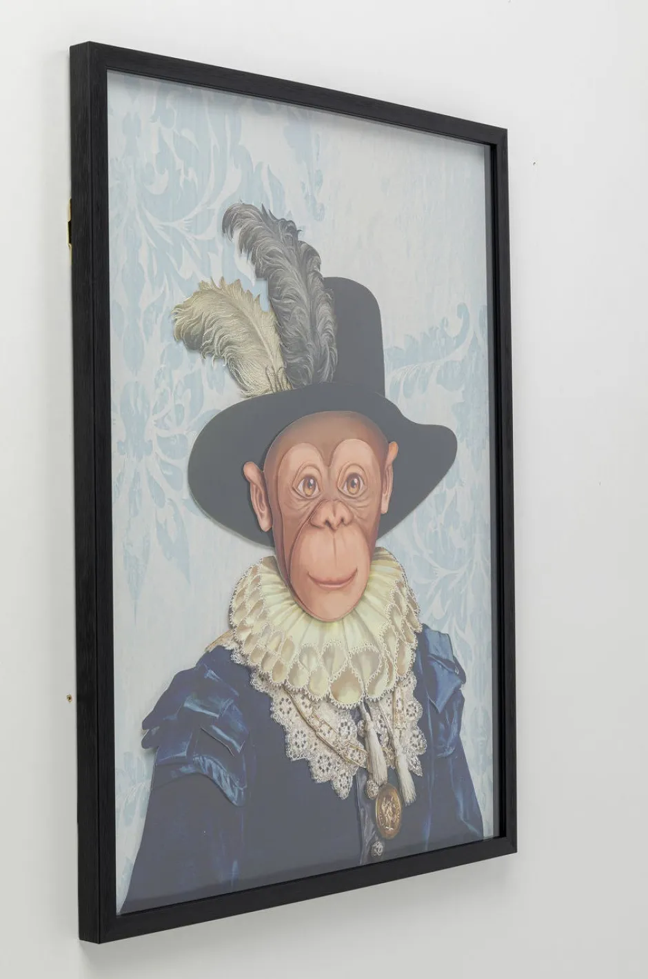 Store Schilderij Art Monkey Sir 80x60cm Wanddecoratie|Kasten