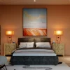 New Schilderij Beach View 150x130cm Wanddecoratie|Kasten