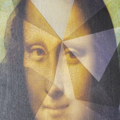 Store Schilderij Ma-de-moi-selle Lisa 130x163cm Wanddecoratie|Kasten